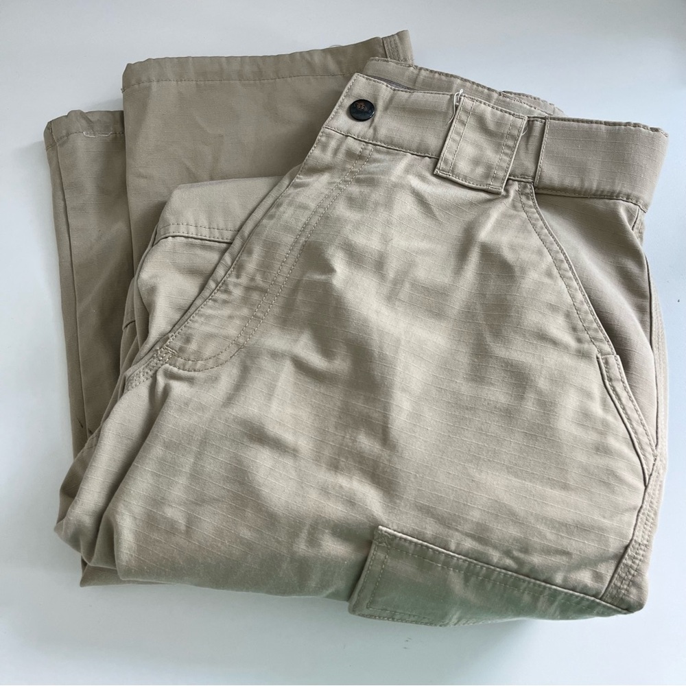 5.11 Tactical Men’s TDU Ripstop Khaki Work Pant‎ Khaki Medium Long cargo